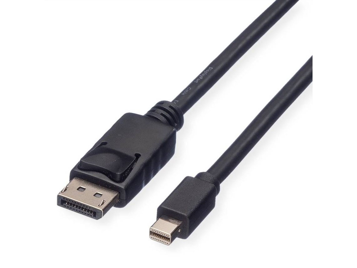 Adaptador ROLINE (DisplayPort - Mini DP - 1m - Macho/Macho)
