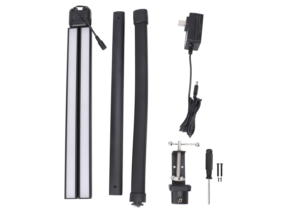 2026 lâmpada de Escritório Led 24w Protetor de Olhos 5 Cores 5 Brilhos Plegável 180° para Estudantes Programadores Plug Us 100 240v