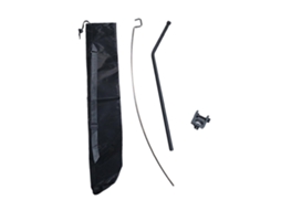 Suporte Dobrável Para Lanterna De Acampamento, Ideal Para Pesca, Caminhadas, Jardim, Prata Olysi Shop