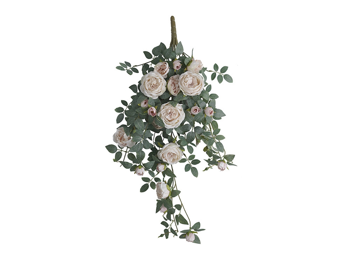 Decoração de Porta com Videira de Rosas Artificiais LAXISCREED