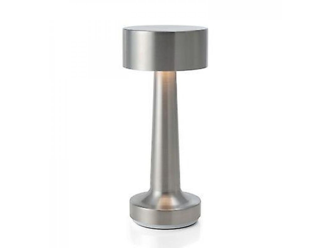 Lâmpada De Mesa Recarregável Com Sensor Táctil, Luz Noturna Usb, 3 Modos De Luz, 3w, 1800mah, Colorida Plata