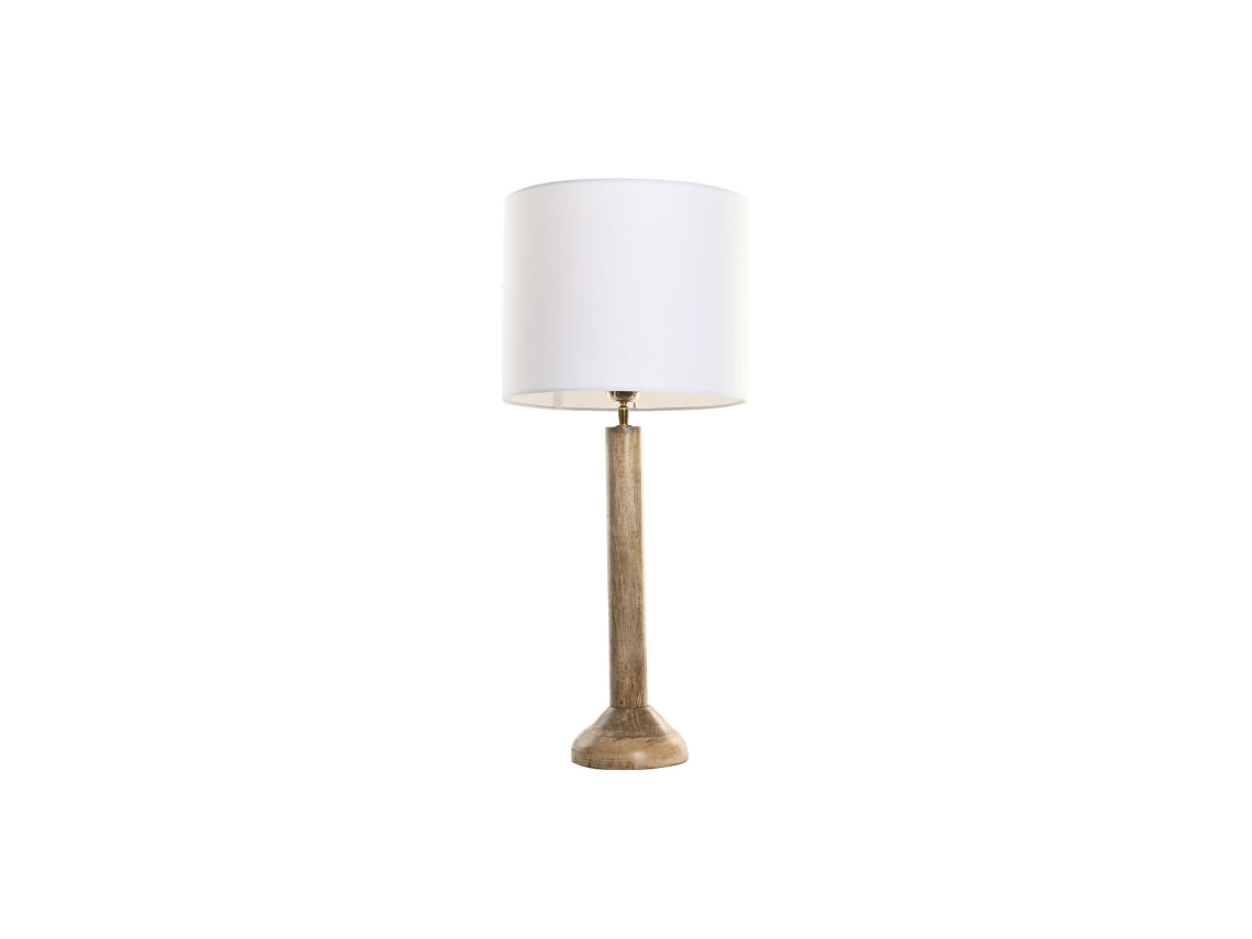 Lâmpada De Mesa Home Esprit Castanho 60 W 220 V