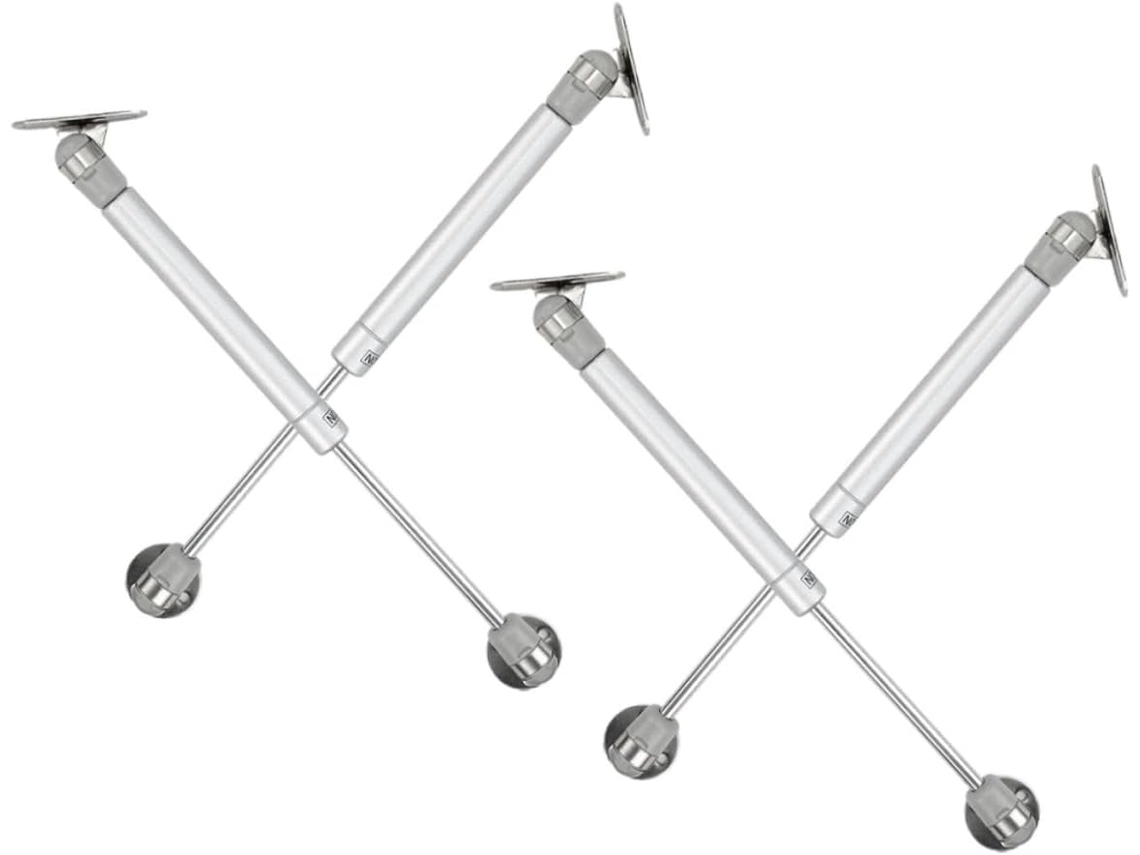Conjunto De 4 Dobradiças Hidráulicas Com Mola A Gás Para Portas