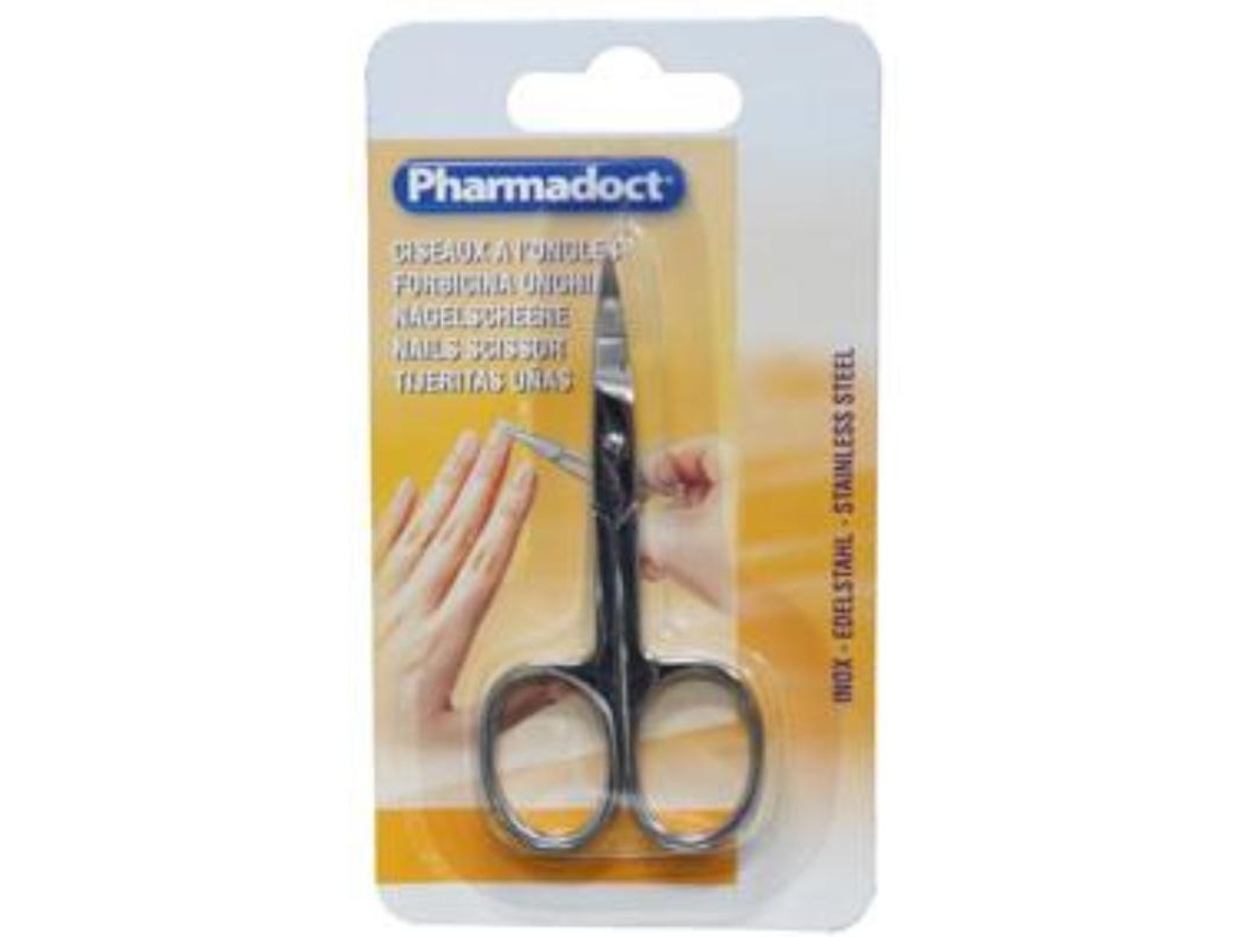 Tijeras uñas curva inox.r.160425 blister