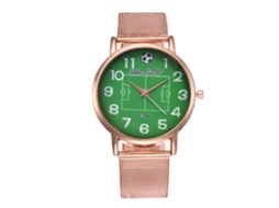 Reloj De Pulsera Analógico De Cuarzo Con Correa De Malla Para Hombre Y Mujer Zhoulianfa