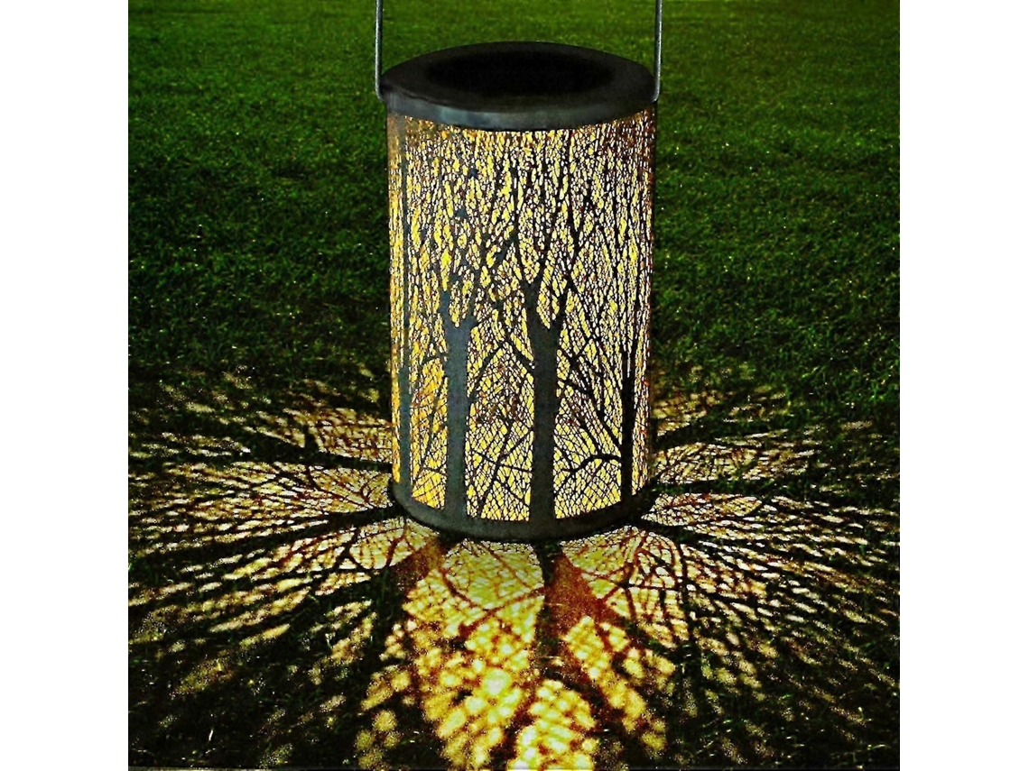 Lanterna Solar Para Áreas Externas, À Prova Dágua, Lâmpada Suspensa Para Jardim, Recarregável, Sem Fio Branca Olysi Shop