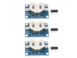 3 Peças de Placa de Montagem para Módulo de Bateria Botão Porta Pilha Moeda Cr2032 20mm Acessórios Elétricos