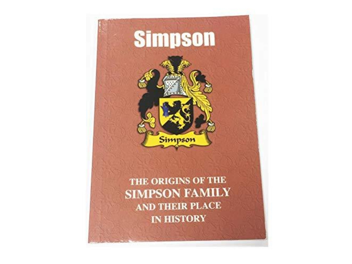 Livro Simpson de Iain Gary (Inglês)
