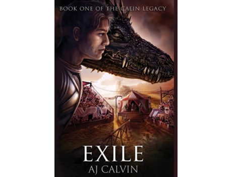 Livro Exile de A J Calvin (Inglês - Capa Dura)