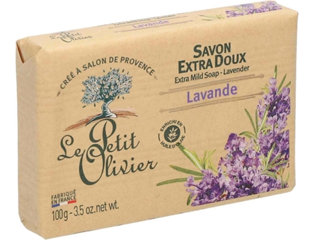 Sabonete LE PETIT OLIVIER Lavanda (100 ml)