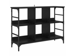 Conjunto 1 Buffet Moderno Vidaxl Preto Derivados De Madeira (102 X 32 X 73,5 Cm)