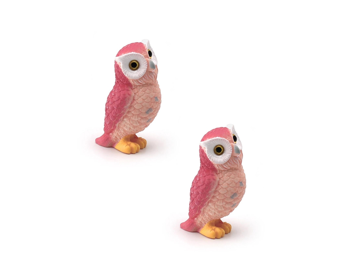 Mini Búhos De Resina Para Decoración De Baño