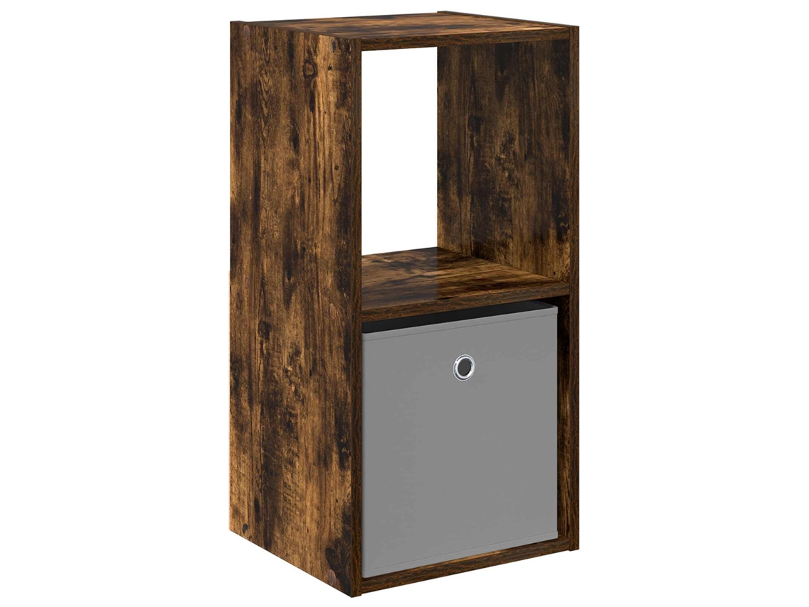 Conjunto 1 Mesa-de-cabeceira Vidaxl Castanho Derivados De Madeira (35 X 32 X 68,5 Cm)