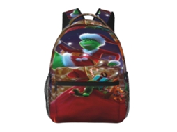Mochila Grinch E132, Leve E Durável, À Prova Dágua E Com Alça De Ombro Ajustável N132 Olysi Shop