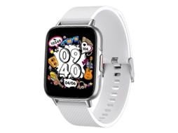 Smartwatch Fw02 com pulseira de silicone e tela quadrada de 1,7 polegadas que monitora a frequência cardíaca e o oxigênio no sangue. Ly Ebike