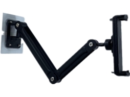 Suporte De Parede Com Braço Giratório Dobrável, Amortecimento Ajustável, Economiza Espaço, Suporte Para Celular, Suporte