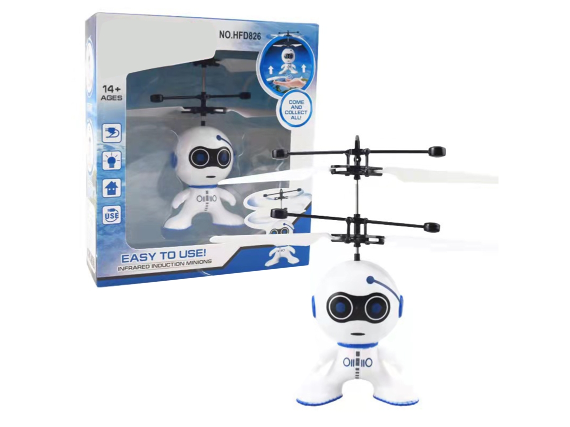 Brinquedo Voador Com Luz Recarregável Cute Suspensão Somatosensorial Para Crianças Brincar Tipo2