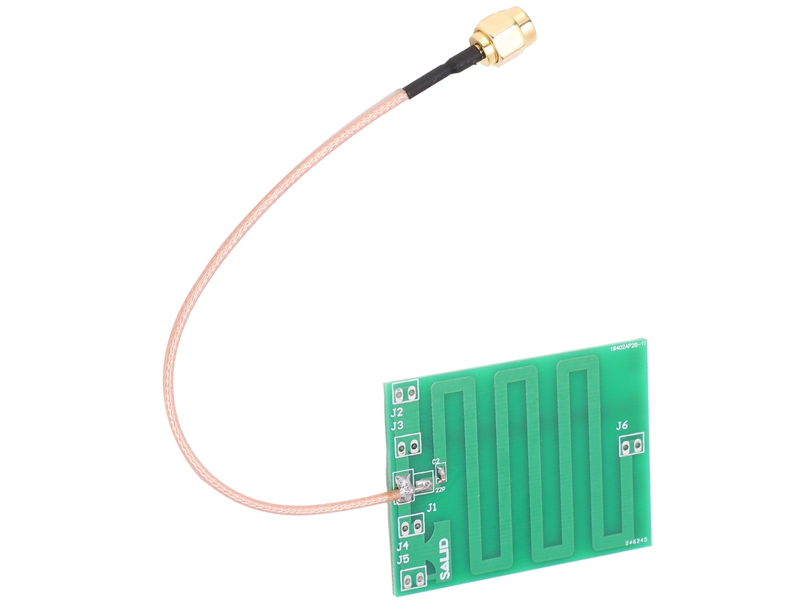 Antena PCB RFID UHF Polarização Circular 865-868MHz 902-928MHz Leitor Conector SMA 5dBi
