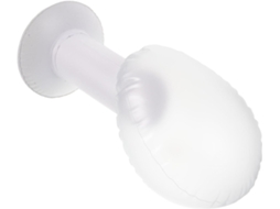 Cabeça De Manequim Inflável Em Pvc Com Cabelo Para Uso Em Festas, Com Encaixe Para Chapéu.