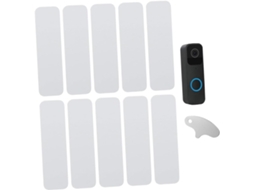 Pacote Com 10 Adesivos Para Campainha, Fáceis De Instalar, Adequados Para Várias Campainhas De Vídeo