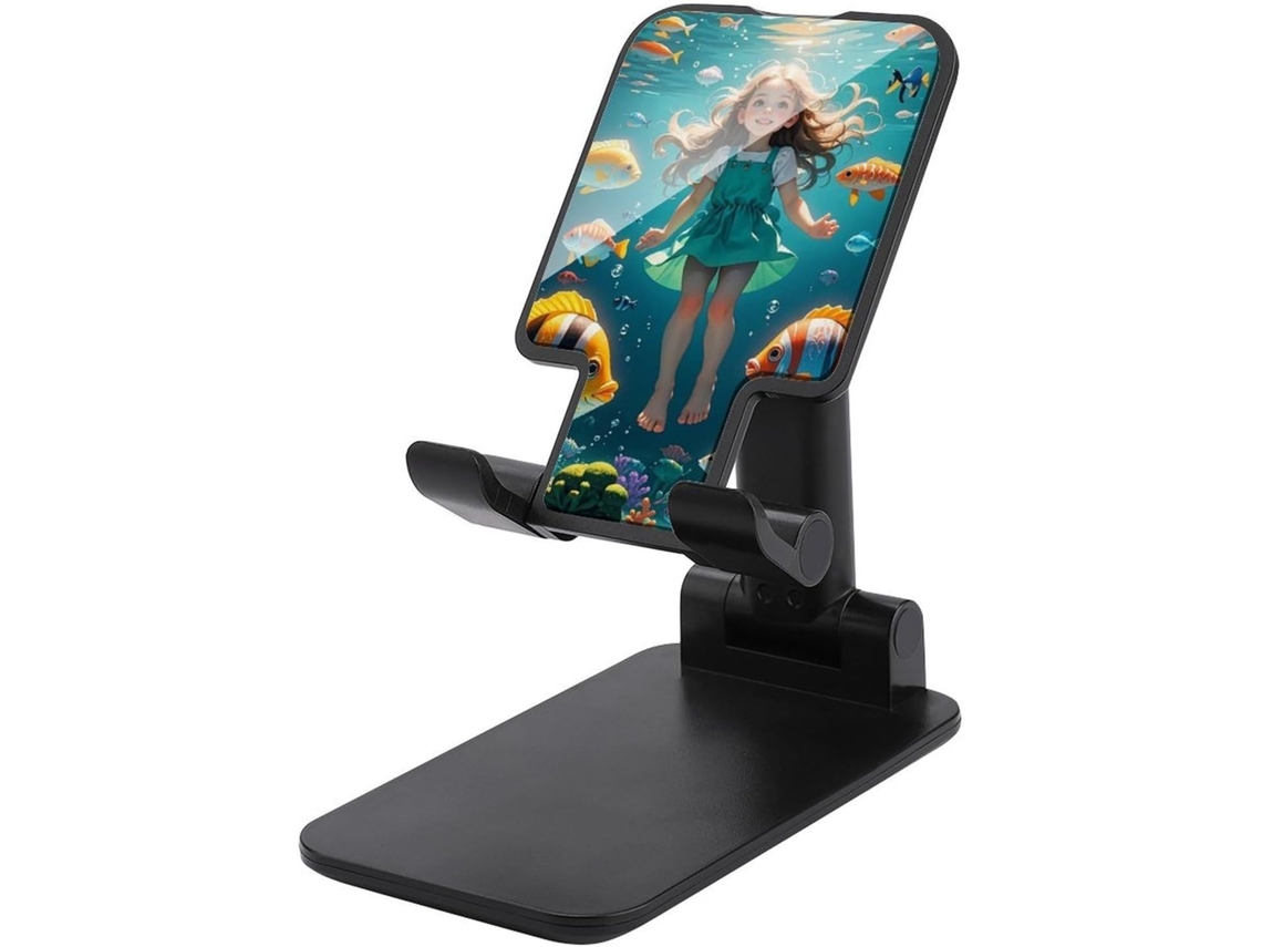 Suporte Dobrável E Ajustável Para Celular Subaquático, Compatível Com Smartphones, Leitores Digitais E Tablets, Ideal
