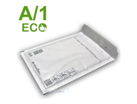 200 Envelopes Bolha Eco A/1 Formato 100x165 Mm Enveloppebulle