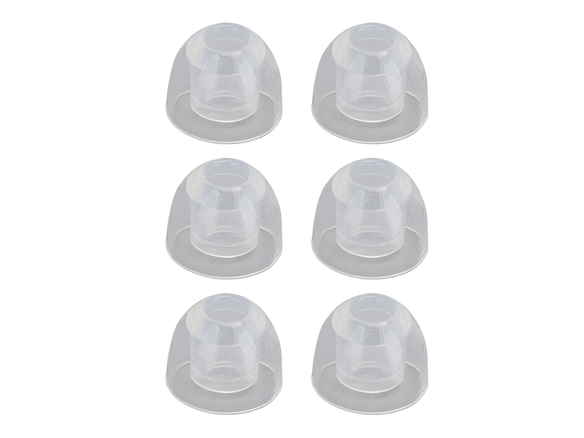 Aetheria 6pcs Pontas de Reposição para Fones de Ouvido Silicone Macio com Orifício Interno 4.5mm