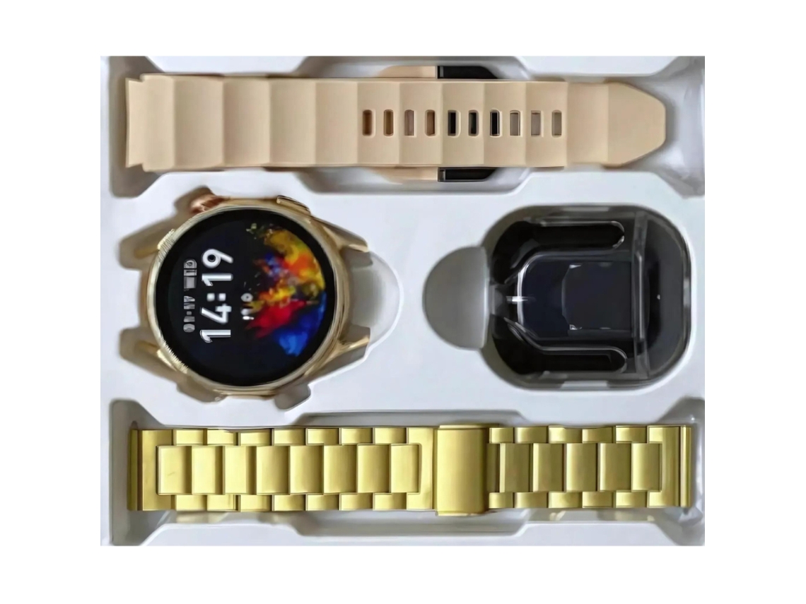 Smartwatch Set M103 Dourado Oem