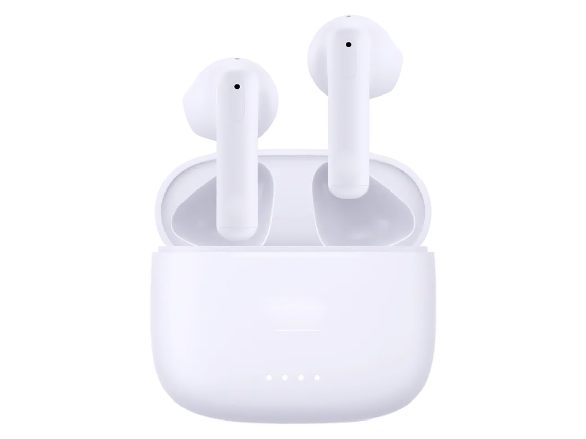 Fone De Ouvido Bluetooth Sem Fio, Bluetooth 5.1, Microfone Com Cancelamento De Ruído Para Chamadas, Branco