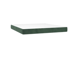 Pocket Spring Bed Mattress, Pocket Spring Bed Mattresses Vidaxl Verde Veludo (160 X 220 Cm)