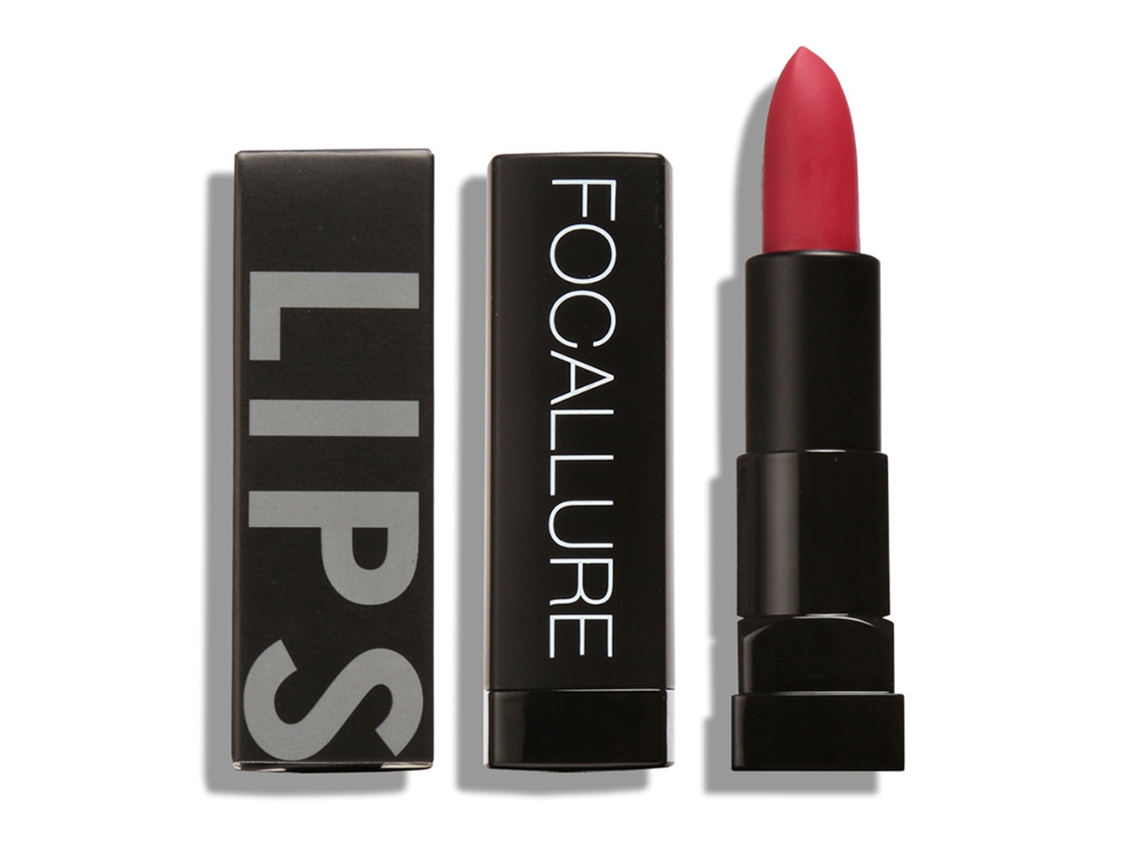 Batom Matte Focallure à prova d'água, longa duração, suave, gloss labial cosmético 8