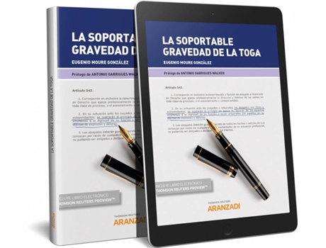 Livro La Soportable Gravedad De La Toga (Papel + E-Book) de Eugenio Moure González (Espanhol)
