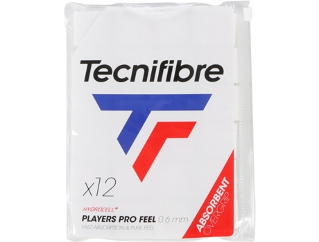 Conjunto de 12 Ténis Overgrips TECNIFIBRE Players Pro Feel