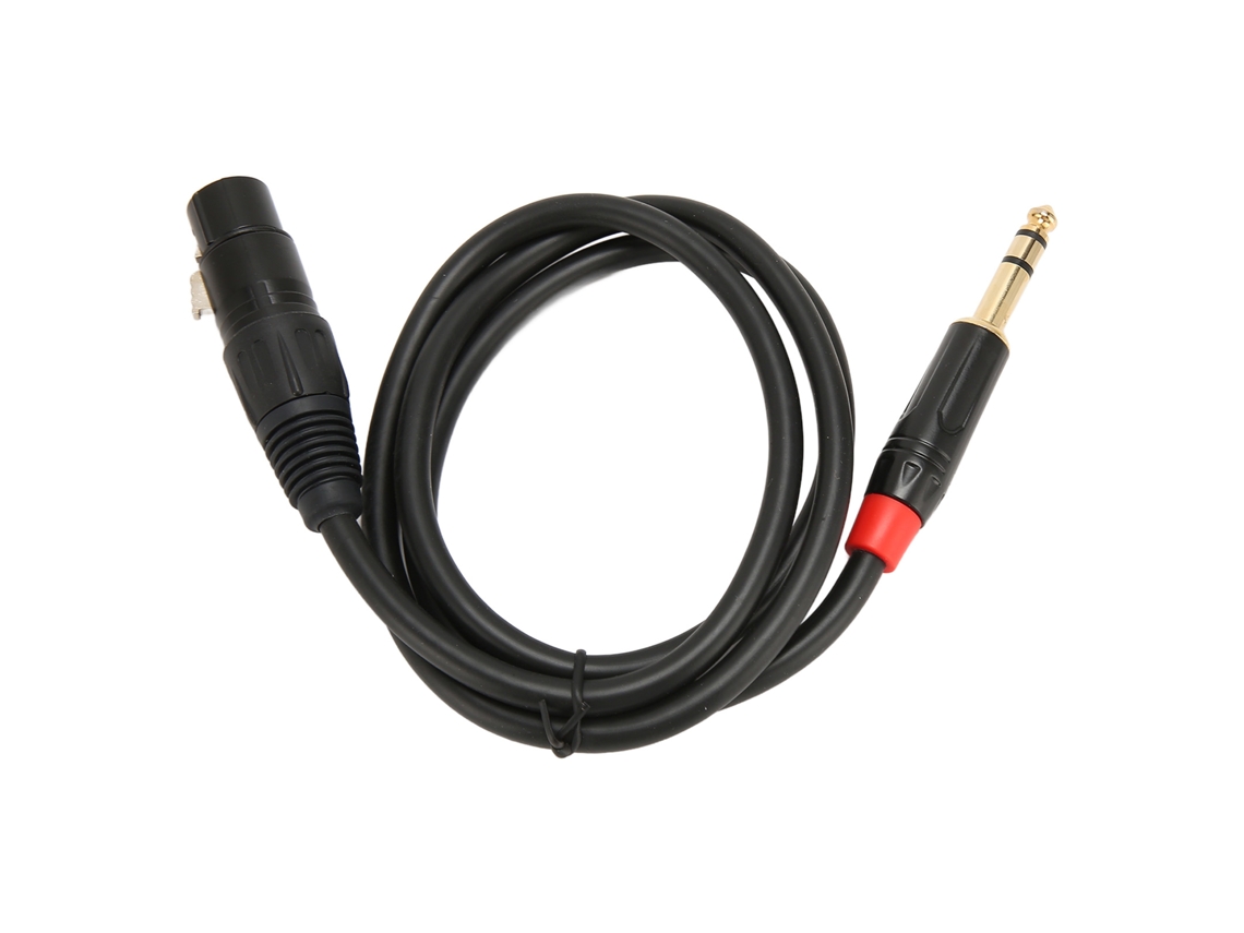 Cable de Audio 3,5 Mm a 3,5 Mm con Micrófono para Auriculares WH 1000XM5 XM4 XM3 CH510 CH7 S/MARCA