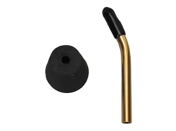 Extensor de Bico para Panelas Aço Inox Portátil Preto