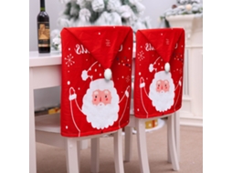 Capinha Cadeira Natal Papai Noel Boneco Neve