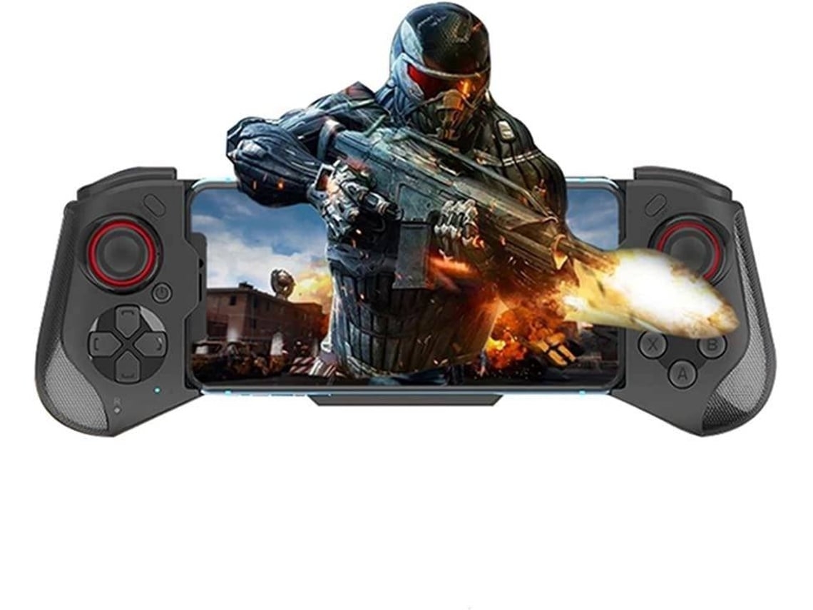 Controlador de Jogo Móvel para Android / Iphone / Pc Gamepad Do Controlador Telescópico Sem Fio Bluetooth Mocute 060Preto
