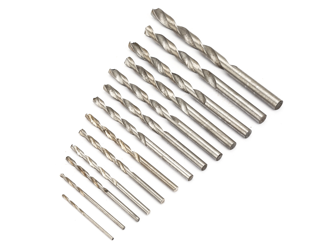 Conjunto De Brocas Twister De Aço De Alta Velocidade Com Haste Reta Da Laxiscreed Para Perfurações Rápidas