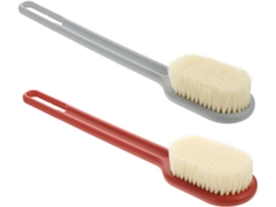 Lurelia Conjunto De 2 Escovas Para Costas Para Duche, Cabo Longo, Com Argola E Massagem Suave