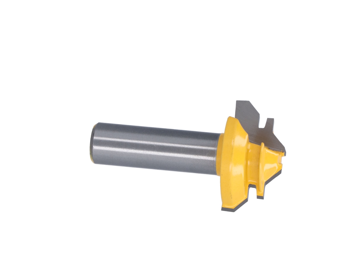 Laxiscreed Tope De Router Para Madeira 45° Com Shank De 1/2" Para Portas, Gavetas E Cnc