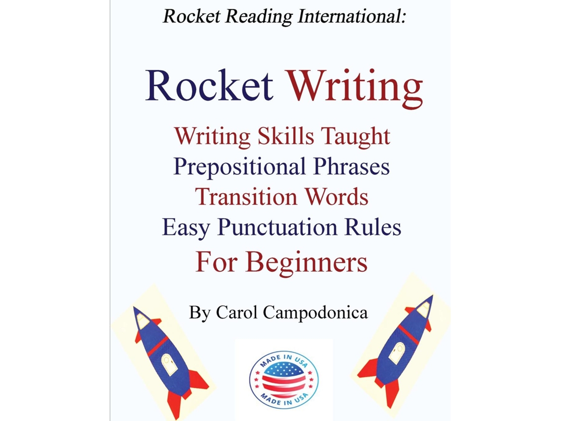 Livro Rocket Writing de Carol Campodonica (Inglês)