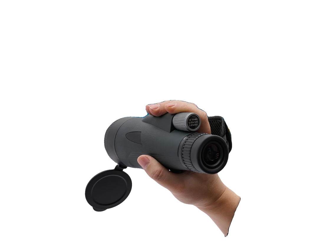 Telescópio Monocular, Prisma Bak4 De 60mm, Zoom De 12–36x, À Prova D'água, Compatível Com Smartphone, Design Leve