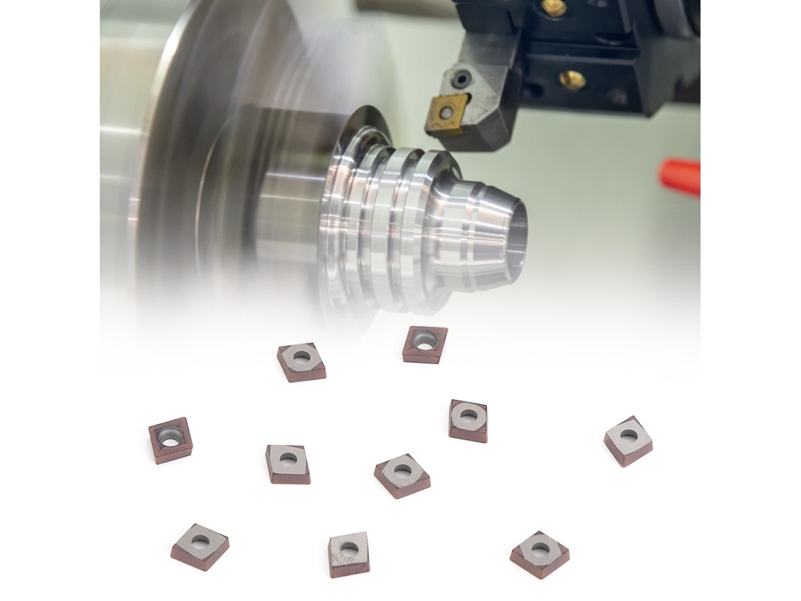 Laxiscreed Inserts Cnc Para Aço Inox E Alta Resistência, Fácil Aplicação E Alta Durabilidade