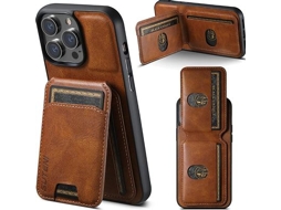 Capa Orysin Em Pele Vintage Com Porta-cartões Para Iphone 12 | Estilo Clássico E Funcionalidade
