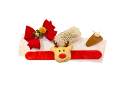 Pulseira de Pelúcia de Natal com Rena para Crianças NEVEANCE