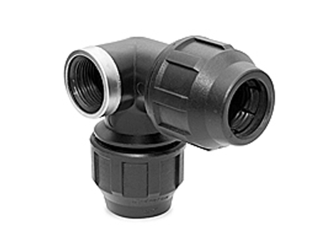 Fitting PE Codo 90º Igual Air 25X1/2 Rfz HIDROTEN