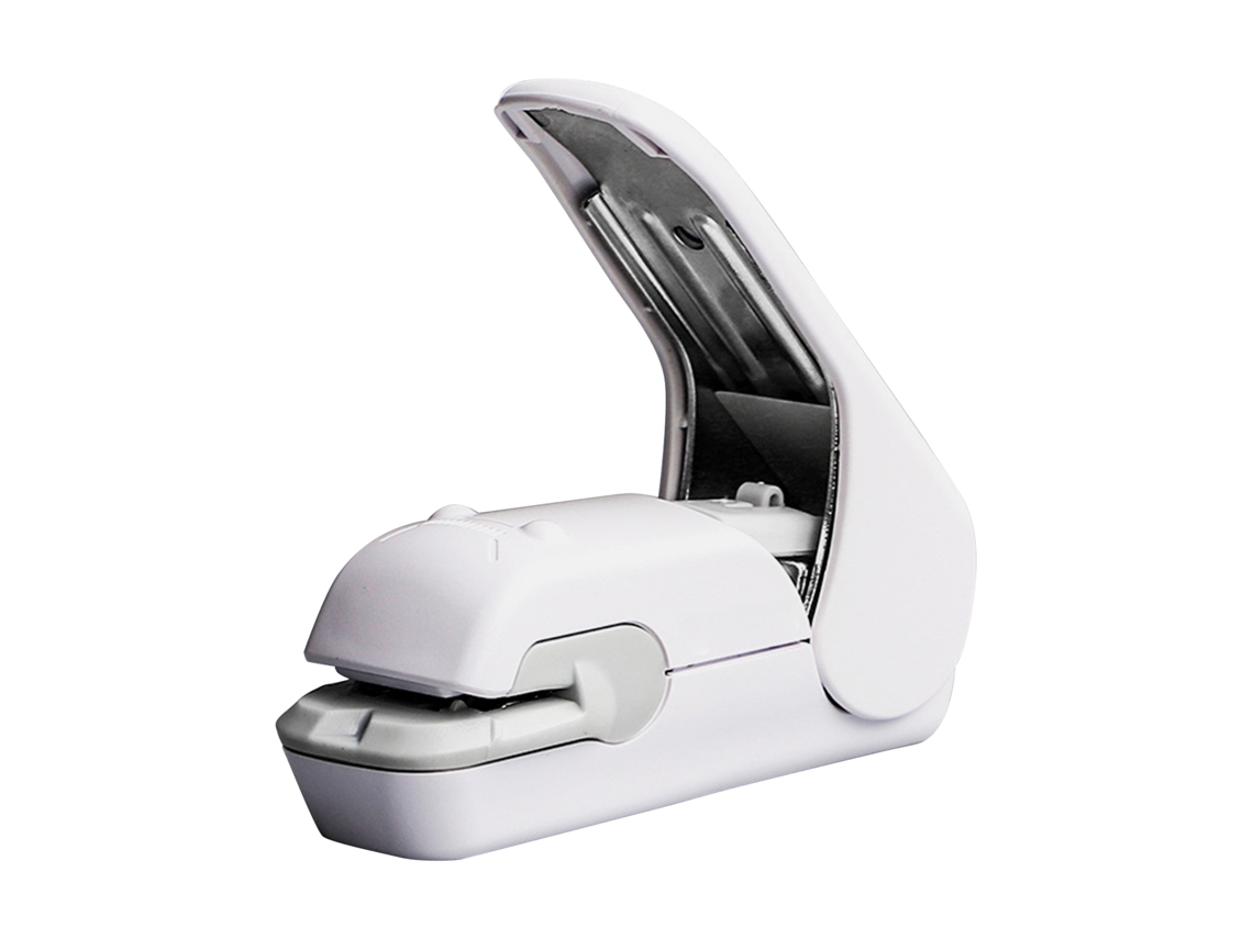 Grampeador Sem Grampos, Compacto, Portátil e Fácil de Usar, Sem Agulha, Ideal para Economizar Tempo BRILVIBERA