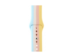 Bracelete Smoothsilicone Rainbow para Apple Watch Series 9 45Mm