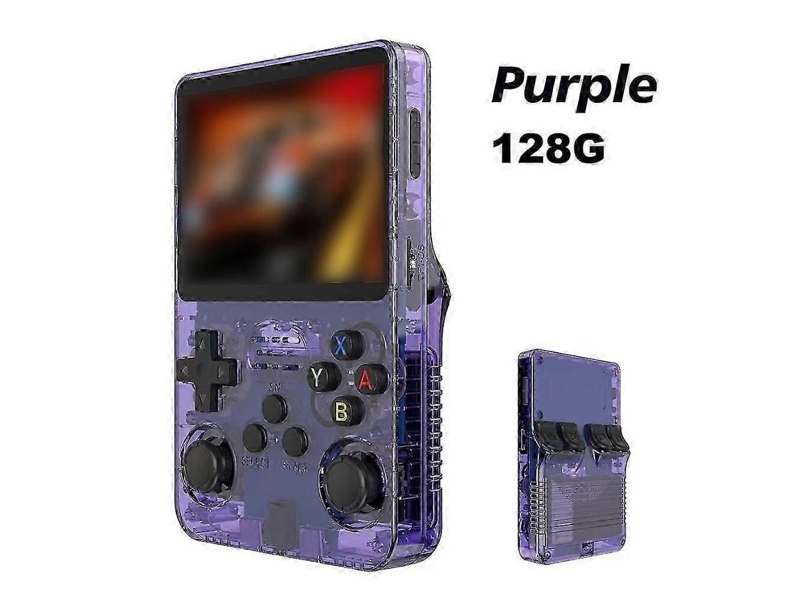Console De Videogame Portátil Retrô R36s Com Sistema Linux E Tela Ips De 3,5 Polegadas Fian VONKELIOS