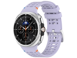 Bracelete Roxo Respirável para Galaxy Watch 8 / 8 Classic XIAOMOYU